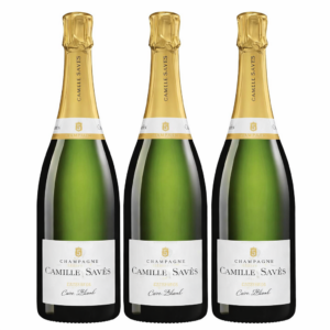 Champagne Camille SaveÌ€s – Carte Blanche – 3 Bottle Pack – Featured Image Champagne Camille SaveÌ€s - Carte Blanche - 3 Bottle Pack - Featured Image
